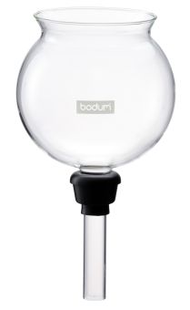 Bodum Spare Beaker Glastrichter mit Gummidichtung zu Kaffeebereiter 1208 