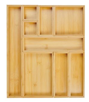 Lurch Organizer-System Box Bambus 14X21 cm 