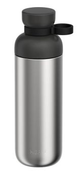 Mepal Trinkflasche Vita 700 ml Nordic Black Edelstahl 