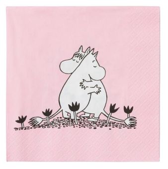 Arabia Moomin Papier-Servietten 33cm Love 