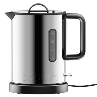 Bodum Elektrischer Wasserkocher aus Edelstahl chrom 1,0 L verchromt 