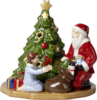Villeroy & Boch Christmas Toys Windlicht Bescherung 15x14x14 cm 
