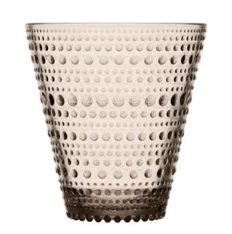 iittala Kastehelmi Becher 30 cl leinen 