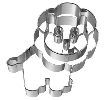 Birkmann Ausstechform Löwe Edelstahl mit Innenprägung 8,5 cm 