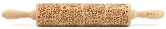 Folkroll 3D-Motiv-Teigrolle 43 cm Folk Floral 