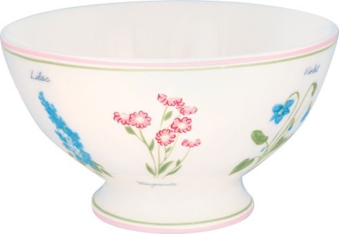 Greengate Suppenschale 15 cm Agnes white 