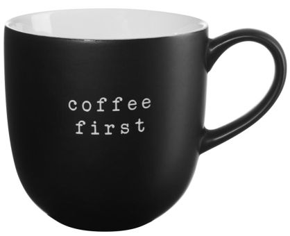 ASA Selection Hey! Coffee First L 9,2 cm B 9,2 cm H 9,5 cm 