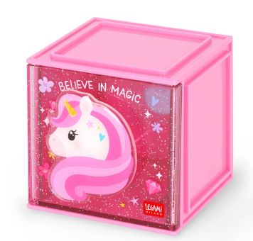 Legami Schreibtisch-Organizer Cutie Cube Unicorn 