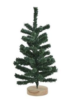 Gift Company Silva Deko-Weihnachtsbaum beflockt H30 cm grün 