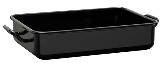 Riess Mini Back- und Servierform 23x15x5cm Schwarzemaille 