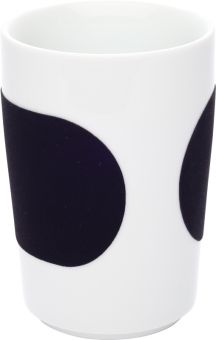 Kahla touch! Five Senses Banderole Maxi-Becher 0,35 L schwarz 