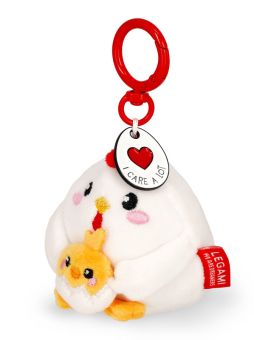 Legami Schlüsselanhänger Plüsch Super Soft! Tiny Hen 