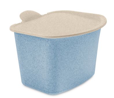 Koziol Bio Abfall Behälter Bibo nature flower blue 