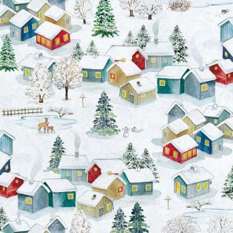 Paperproducts Design Servietten 33x33 cm Paesaggio d'inverno 