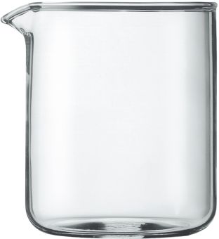 Bodum Spare Beaker Ersatzglas zu Kaffeebereiter 4 Tassen 0,5 L Ø 9,6 cm H 12,5 cm 