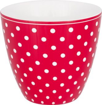 Greengate Latte Becher Dotty red 