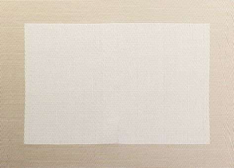 ASA Selection Pvc Tischset Off White mit gewebtem Rand 46x33 cm 