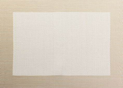 ASA Selection Pvc Tischset Off White mit gewebtem Rand 46x33 cm 