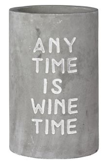 Räder P.e.t. Vino Beton Weinkühler Any time is Ø 14 cm H 21 cm 