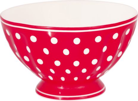 Greengate Müslischale medium Dotty red 