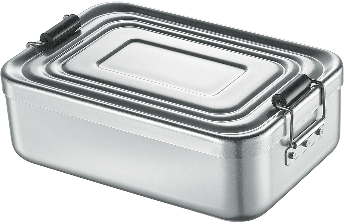 Günstig online kaufen, Küchenprofi Lunch Box Aluminium silber klein